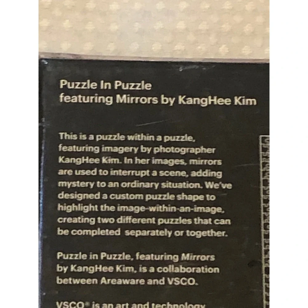 Puzzle In Puzzle NEW - 574 pcs - VSCO Areaware featuring Mirrors - KangHee Kim